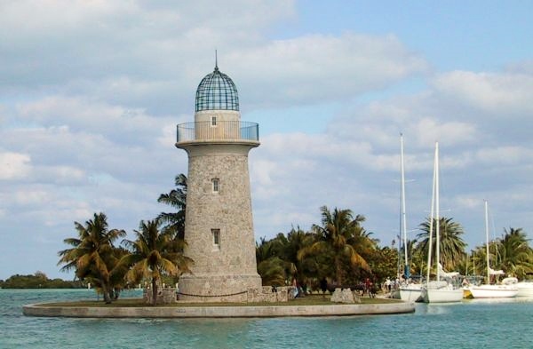 Lighthouse at Boca Chita