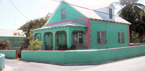 Lots of Tropical Colored House Paint