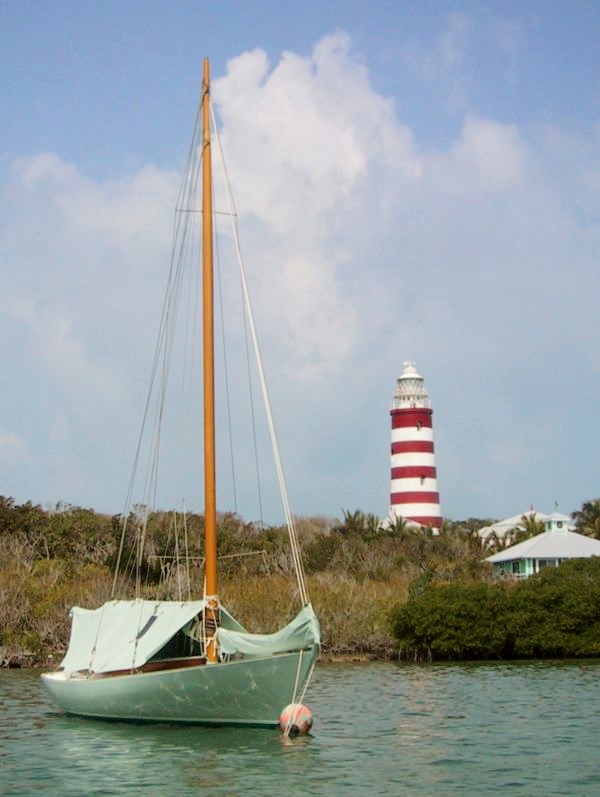 Famous Hope Town Lighthouse
