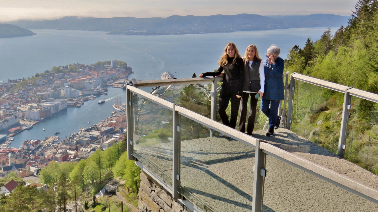 Standing Atop the Funicular Viewpoint