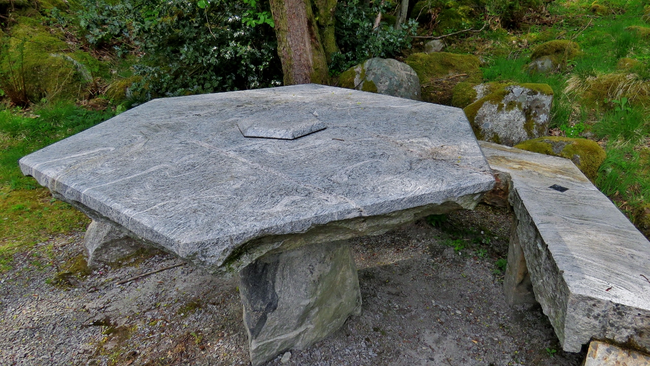 Stone Picnic Table