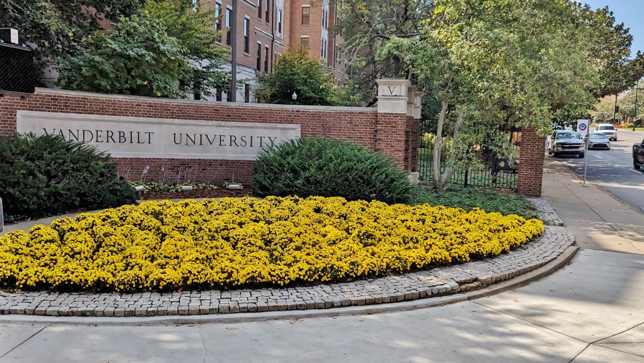 Entrance to Vanderbilt University