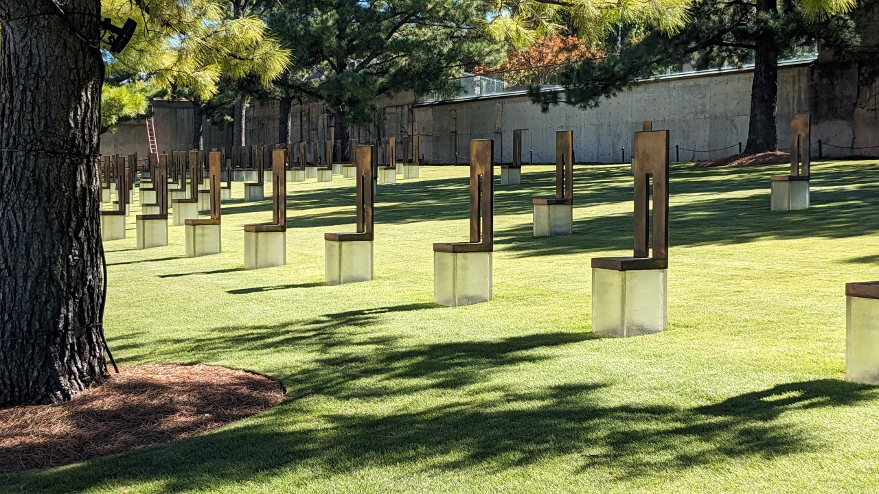 Chairs Memorialize Those Who Lost Their Lives