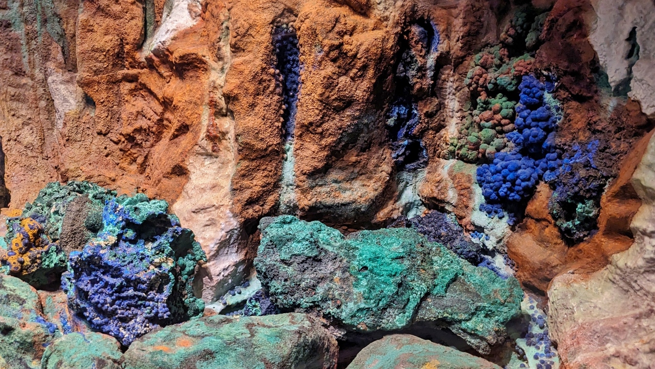 Examples of Crystals Miners Would Find in So-Called Oxidation Caves