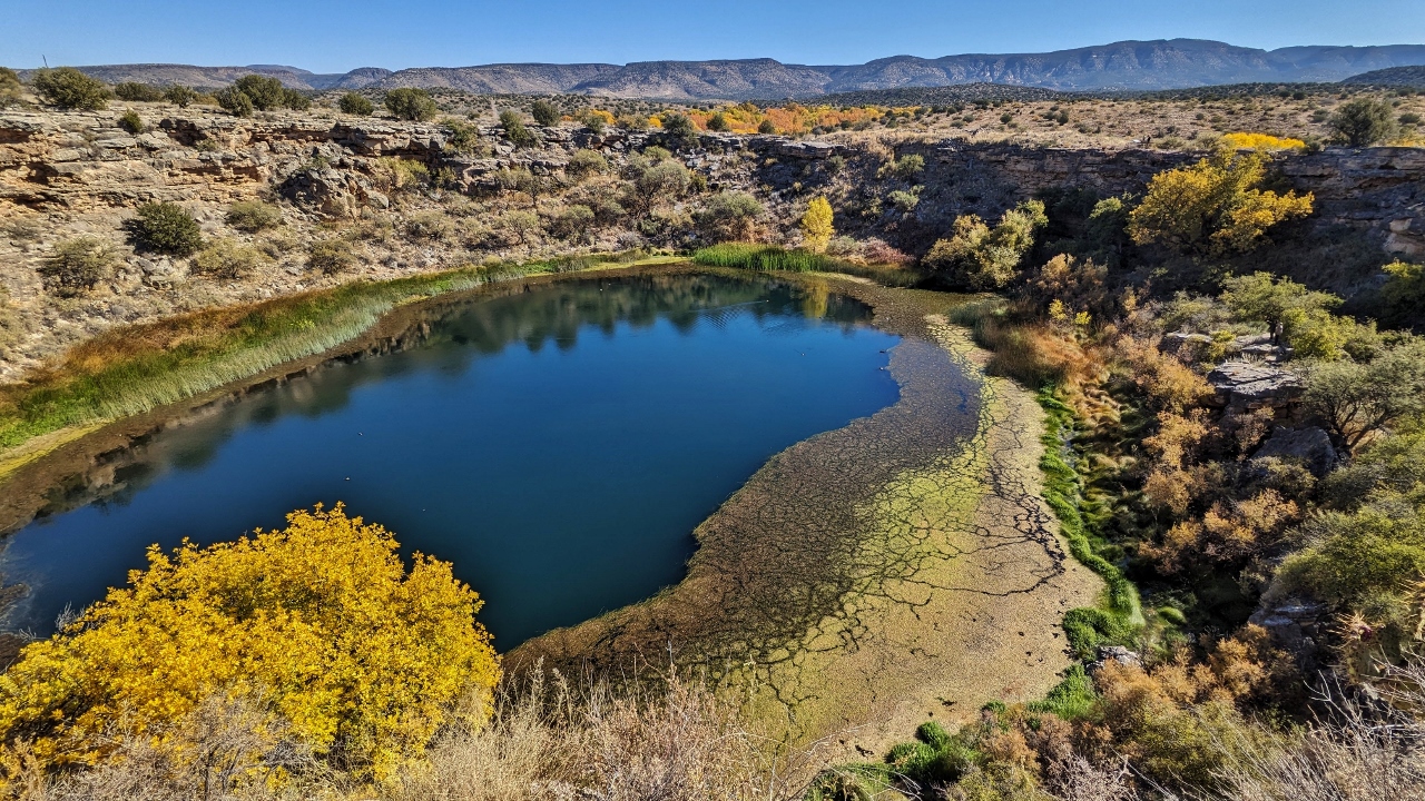 The Well is Similar to Bottomless Lakes We Visited in New Mexico