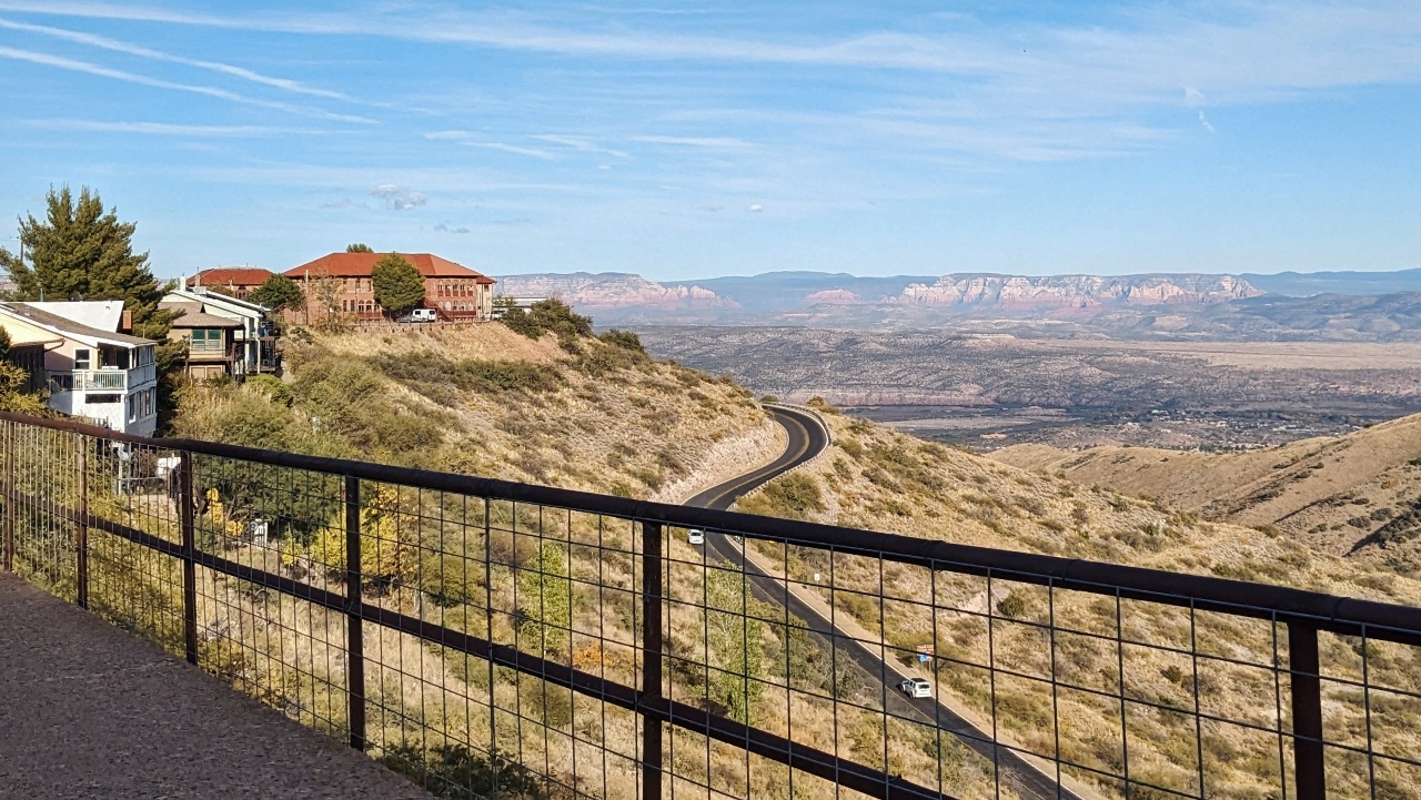 A Glimpse at Switchback Road to Jerome
