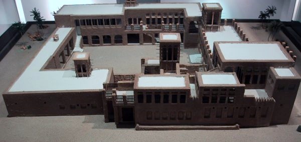 Model of House of Sheik Saeed bin Maktourn al Maktourn