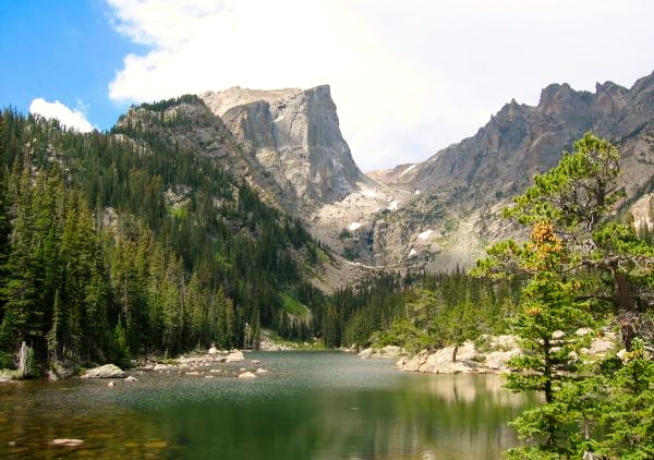 Dream Lake in Rocky Mountain NP