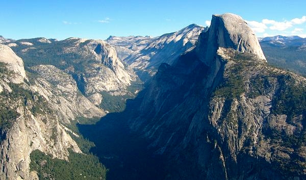 Half Dome Dominates Yosemite Valley